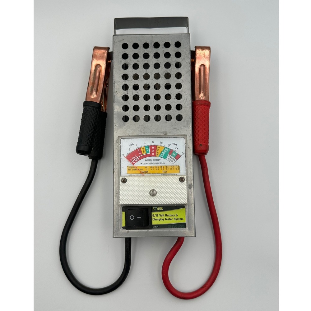 Stark 6/12 Volt battery & Charging‎ Tester System (Model 21524) - Untested